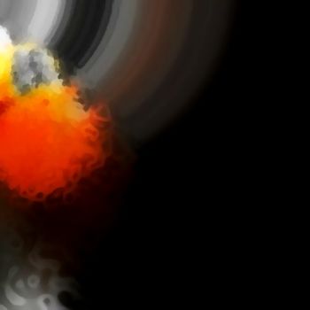 Fotografía titulada "Big Bang Passiflora" por Stephan Serris, Obra de arte original, Fotografía manipulada