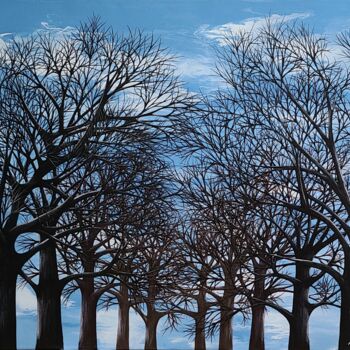 Ζωγραφική με τίτλο "like trees3" από So Hyon Kim, Αυθεντικά έργα τέχνης, Ακρυλικό