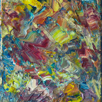 绘画 标题为“Colourscape 16” 由Simon Findlay, 原创艺术品, 油