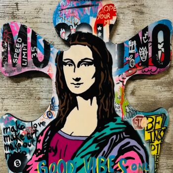 Pintura titulada "Puzzle Mona" por Simone De Rosa, Obra de arte original, Acrílico
