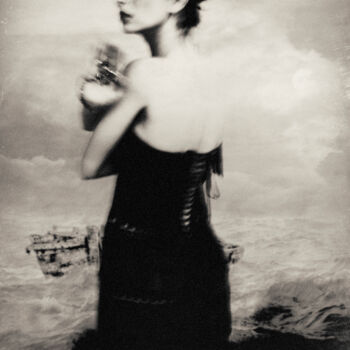 Fotografía titulada "Mer d' Amour" por Sinden Collier, Obra de arte original, Fotografía analógica