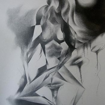 Drawing titled "Libertine" by Soelle, Original Artwork