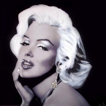 Pintura titulada "Marilyn Monroe - 'D…" por Sol Hayo, Obra de arte original, Oleo
