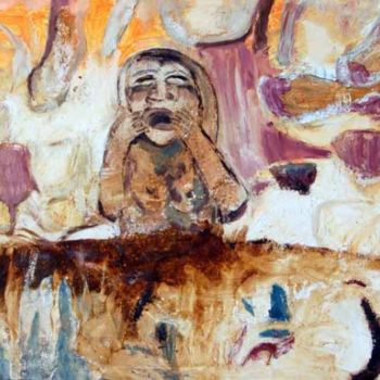 Pintura titulada "el grito" por Soledad Fernandez, Obra de arte original
