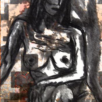 Pintura titulada "desnudo 29" por Soledad Fernandez, Obra de arte original