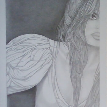 Disegno intitolato "ANTHEA" da Sophie Dumont (heavenly), Opera d'arte originale, Grafite