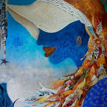 Collages titled "ondine.jpg" by Sophie Jallet, Original Artwork, Other