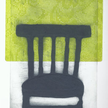 Printmaking titled "Carborundum Chair (…" by Sophie Cordery, Original Artwork