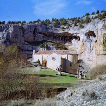 Fotografia intitolato "ermita rio lobo 1" da Guignard Michel, Opera d'arte originale