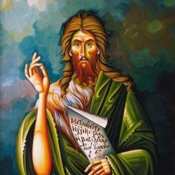 제목이 "St.John the Baptyst"인 미술작품 Sotirios Panailidis로, 원작