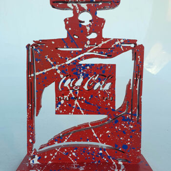 Sculpture titled "SPACO  King five Co…" by Spaco, Original Artwork, Resin