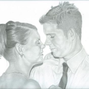 Drawing titled "Wedding Anniversary…" by Tracey Costescu, Original Artwork