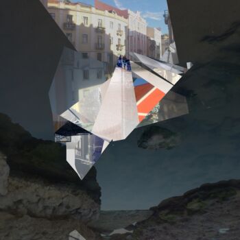 Grafika cyfrowa / sztuka generowana cyfrowo zatytułowany „Coastal” autorstwa Stefan Fransson, Oryginalna praca, 2D praca cyf…