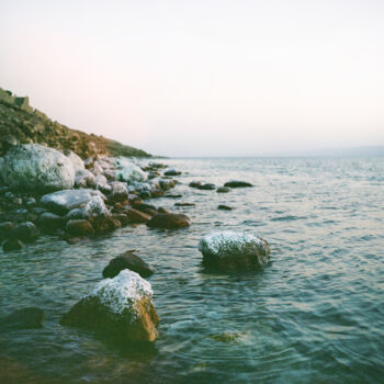 Fotografía titulada "Dead Sea" por Stefana Savic, Obra de arte original, Fotografía analógica