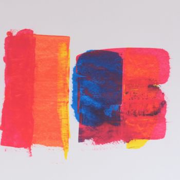 Ζωγραφική με τίτλο "Colours through Col…" από Stephanie Findlay, Αυθεντικά έργα τέχνης, Ακρυλικό