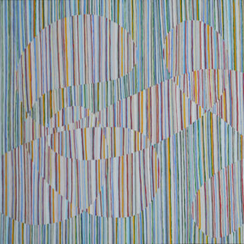 Pintura titulada "Syntax #2" por Stephen Grossman, Obra de arte original, Oleo