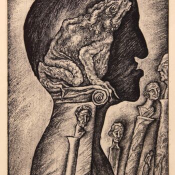 Printmaking titled "Pride. Series Seven…" by Leonid Stroganov, Original Artwork, Etching