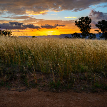 Photography titled "Sunset over the Bri…" by Stuart Row, Original Artwork