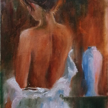 Peinture intitulée "Nude 241" par Susana Zarate, Œuvre d'art originale, Huile