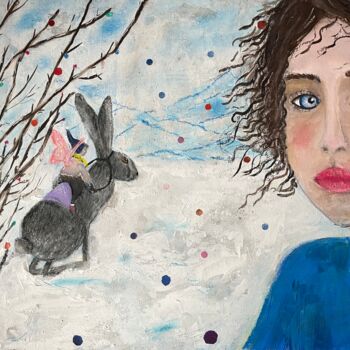 Pintura intitulada "I will tell you abo…" por Susy Cestari, Obras de arte originais, Acrílico