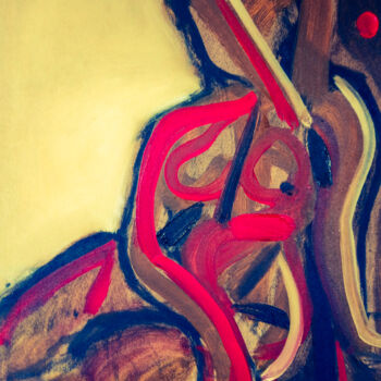 Peinture intitulée "Women 34" par Sutar, Œuvre d'art originale, Huile Monté sur Châssis en bois