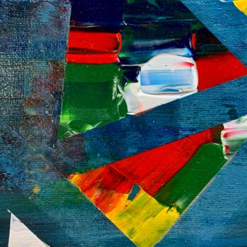 Malarstwo zatytułowany „Colors” autorstwa Suzy Martin, Oryginalna praca, Akryl