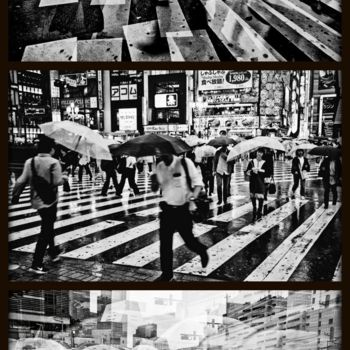 제목이 "TOKYO CROSSING VI -…"인 판화 Sven Pfrommer로, 원작, 아날로그 프린트