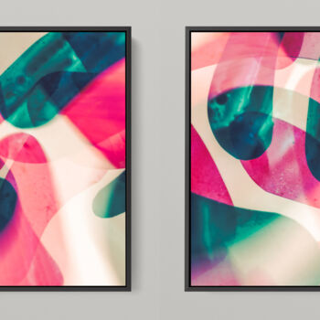 Photography titled "META COLOR IX - PHO…" by Sven Pfrommer, Original Artwork, Analog Print Mounted on Aluminium