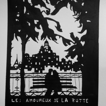 제목이 "2016-10- Les amoure…"인 미술작품 Sye로, 원작, 잉크