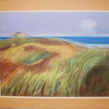 Pintura titulada "dune" por Sylvie Collard, Obra de arte original