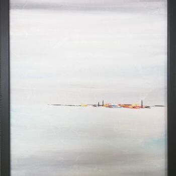 Ζωγραφική με τίτλο "Horizon 1" από Sylvie Hillion, Αυθεντικά έργα τέχνης, Ακρυλικό