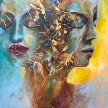 Pintura titulada "Dualism of Dreams" por Sylwia Claessen, Obra de arte original, Acrílico