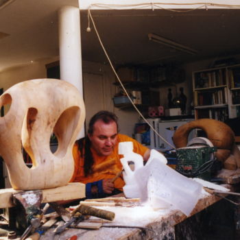Sculpture intitulée "aout-1997" par Georges Tag, Œuvre d'art originale, Plastique