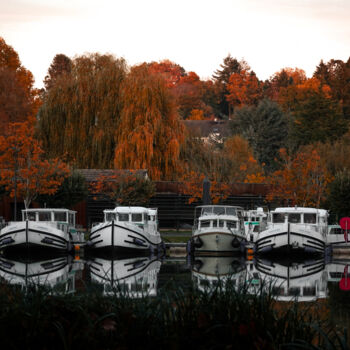 Photographie intitulée "Bateaux" par Taïka, Œuvre d'art originale, Photographie non manipulée