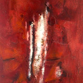 Pittura intitolato "La petite rouge" da Tania Klinke, Opera d'arte originale, Altro