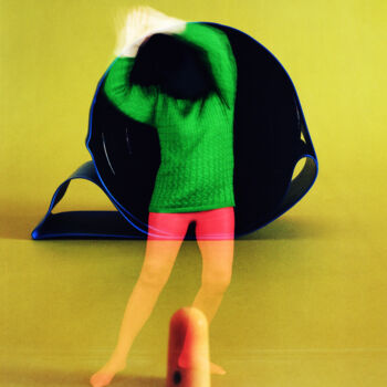 Photographie intitulée "Figure" par Tania Serket, Œuvre d'art originale, Impression numérique