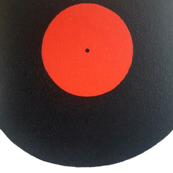Malarstwo zatytułowany „«Vinyl Sonata»” autorstwa Tatiana Yasin, Oryginalna praca, Akryl Zamontowany na Drewniana rama noszy