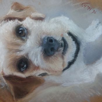 Desenho intitulada "jack II" por Th. Hutin, Obras de arte originais, Pastel