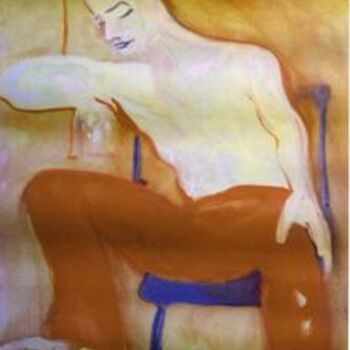 Pintura titulada "le pantalon bouge" por Frederic Therisod, Obra de arte original