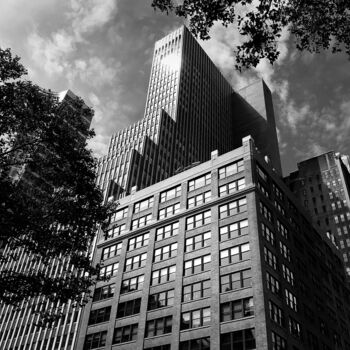 Photography titled "Skycraper" by Thomas Lemaire (T.L.Photography), Original Artwork, Digital Photography Mounted on Alumini…