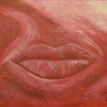 Schilderij getiteld "kiss Me" door Thomas W. Nordmeier, Origineel Kunstwerk, Acryl