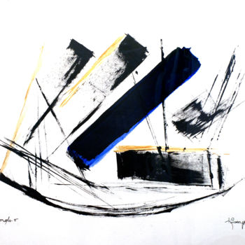 Peinture intitulée "Pressure 5" par Tibor Jaeger, Œuvre d'art originale, Acrylique