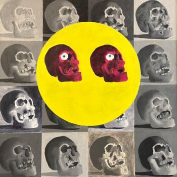 绘画 标题为“Daily Emotions” 由Timothy Colomer, 原创艺术品, 油 安装在木质担架架上