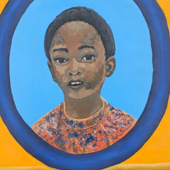 Pintura titulada "My confidence 1" por Timothy Olaniyi, Obra de arte original, Acrílico