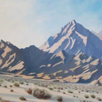 Malerei mit dem Titel "CALUMET RANGE, SUMM…" von Tina Bluefield, Original-Kunstwerk, Öl