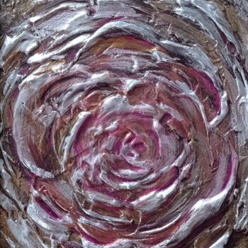 Картина под названием "цветочный бриз" - Ирина Толстикова, Подлинное произведение искусства, Акрил