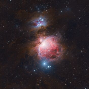 Fotografie mit dem Titel "Orion nebula" von Tomaž Vrabelj, Original-Kunstwerk, Digitale Fotografie