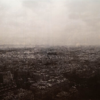 "Title  "Paris"" başlıklı Tablo Tomoya Nakano tarafından, Orijinal sanat, Dijital Fotoğrafçılık Ahşap panel üzerine monte ed…