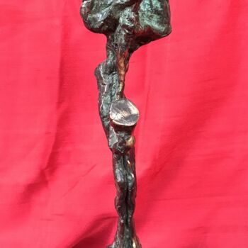 Escultura titulada "Jazz saxophonist" por Erno Toth, Obra de arte original, Bronce