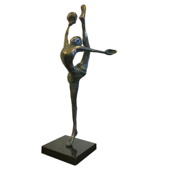 Sculpture intitulée "Ballet 2." par Kristof Toth, Œuvre d'art originale, Bronze